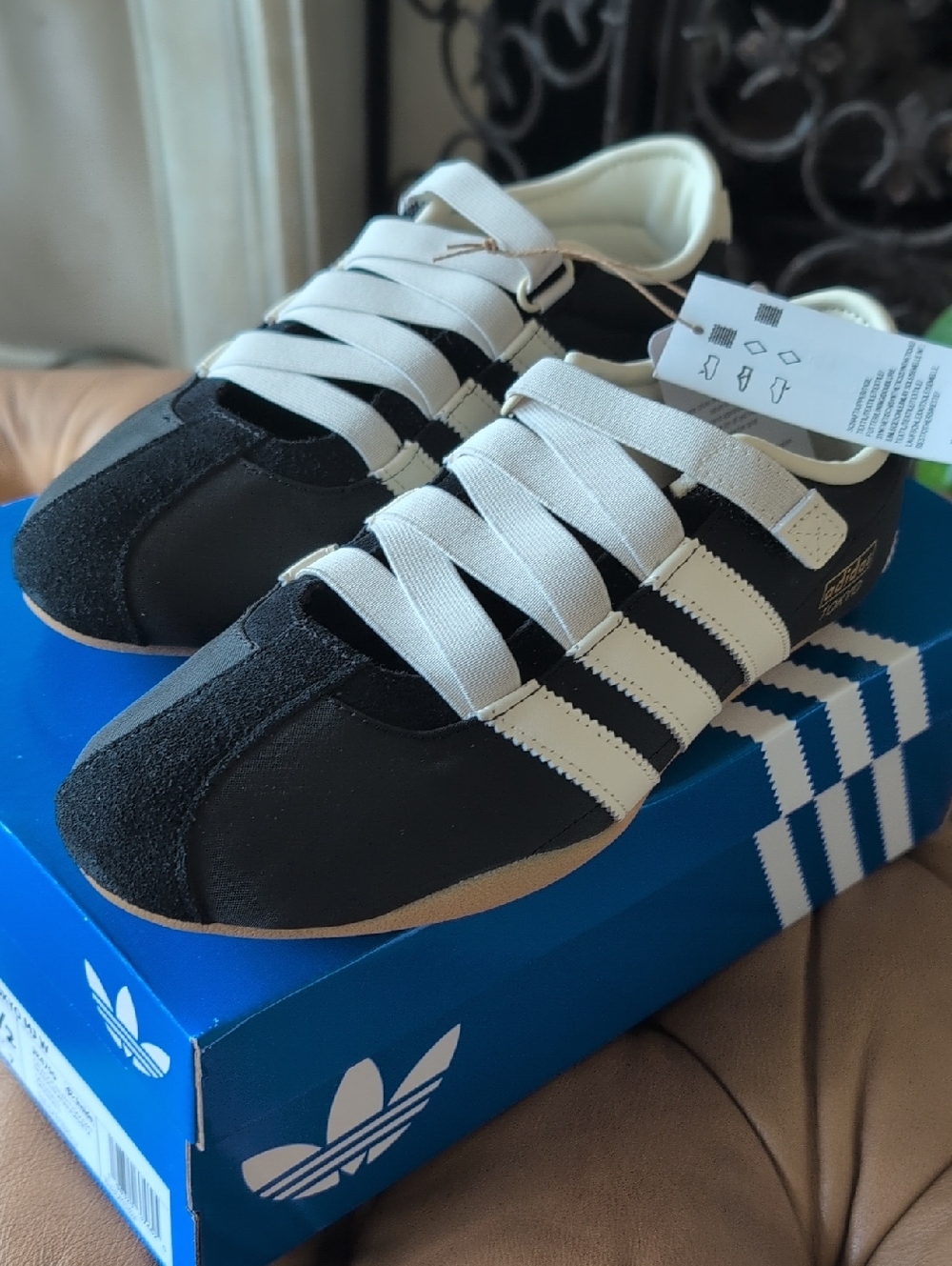 adidas Tokyo MJ Black White Athletic Shoes